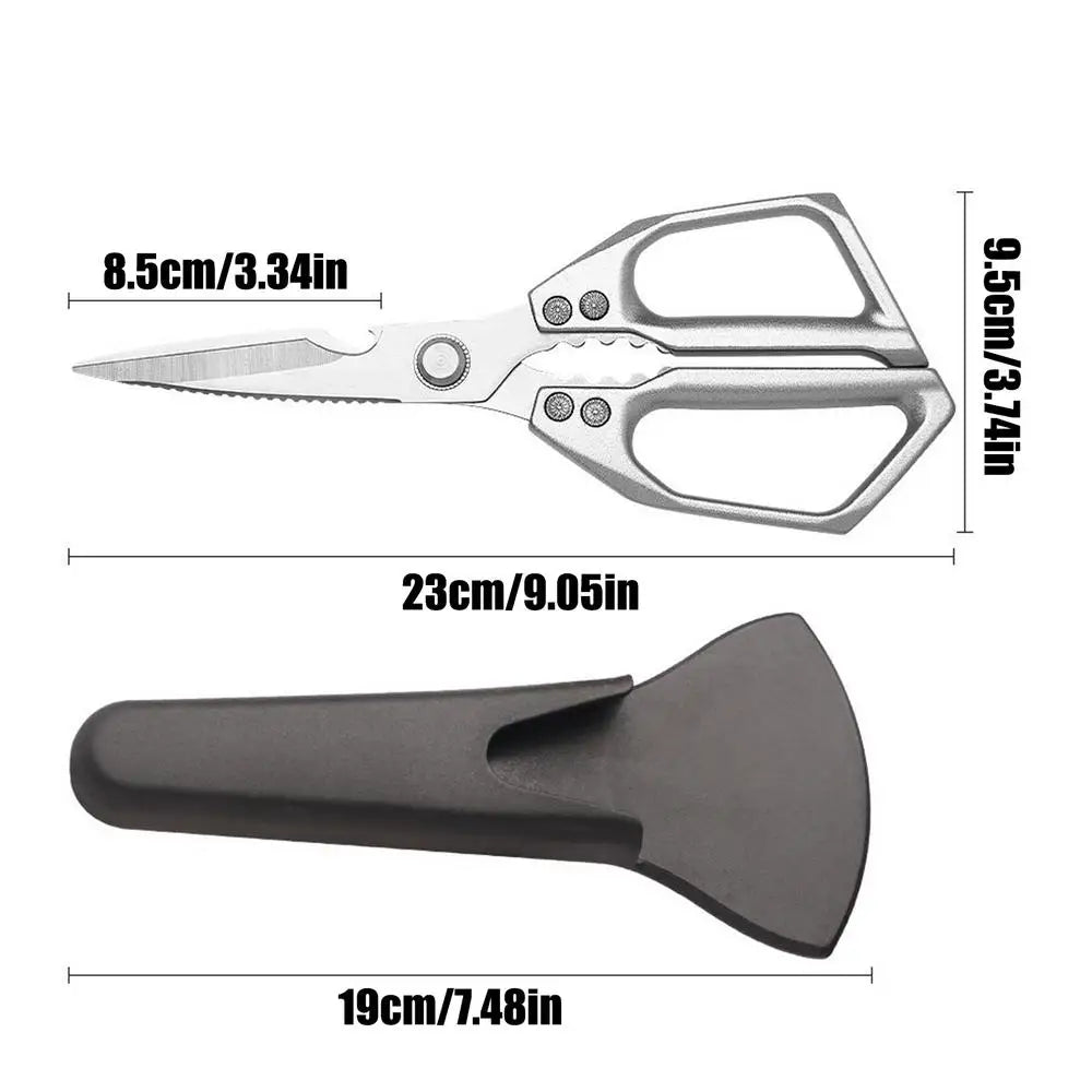 Professional Stainless Steel Kitchen Shears | Your All-in-One Cooking Assistant