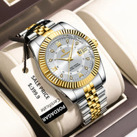 Luxury Men’s Stainless Steel Watch