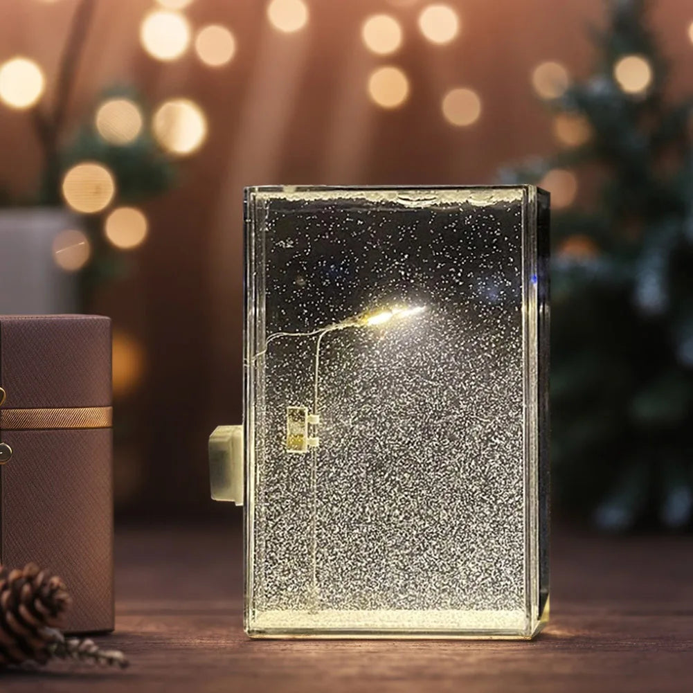 Enchanted Snowfall Lantern