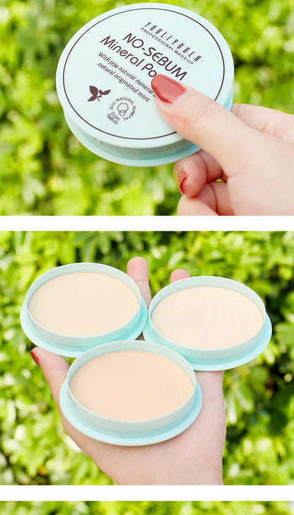 No-Sebum Setting Powder | Waterproof & Sweat-Resistant Oil Control