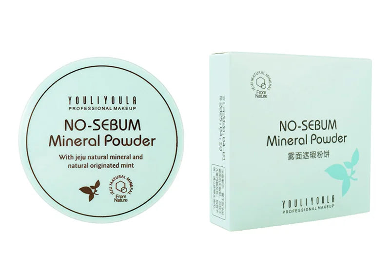 No-Sebum Setting Powder | Waterproof & Sweat-Resistant Oil Control