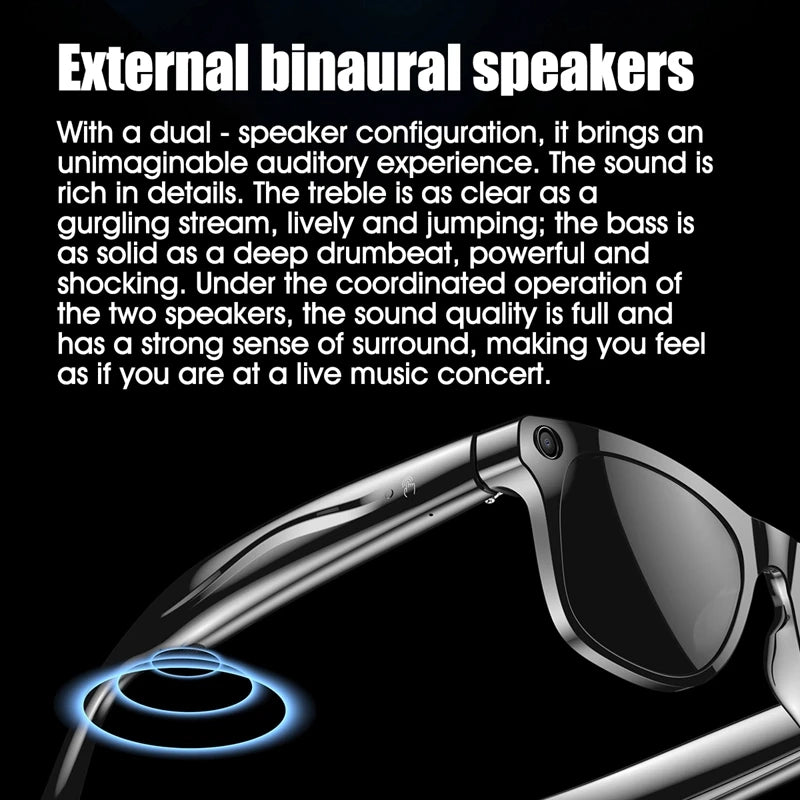 1080P HD Camera Smart Glasses