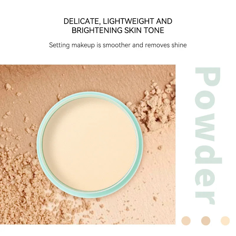 No-Sebum Setting Powder | Waterproof & Sweat-Resistant Oil Control