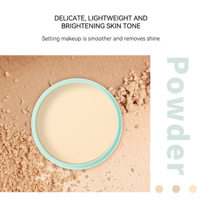 No-Sebum Setting Powder | Waterproof & Sweat-Resistant Oil Control
