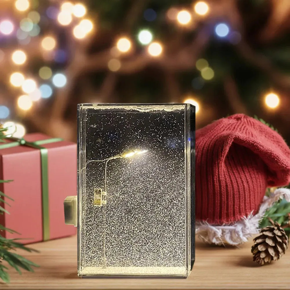 Enchanted Snowfall Lantern