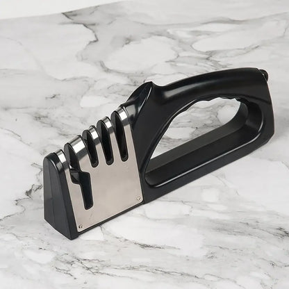 Professional 4-in-1 Knife Sharpener | Multi-Functional Kitchen Blade & Scissor Sharpener