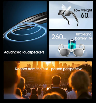 1080P HD Camera Smart Glasses