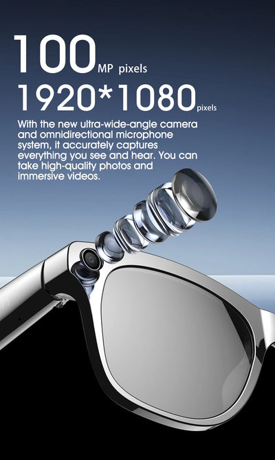 1080P HD Camera Smart Glasses
