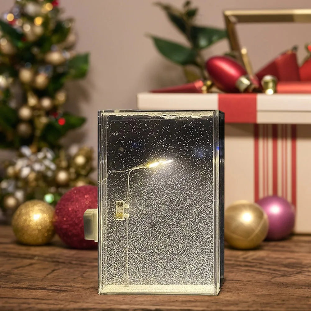 Enchanted Snowfall Lantern