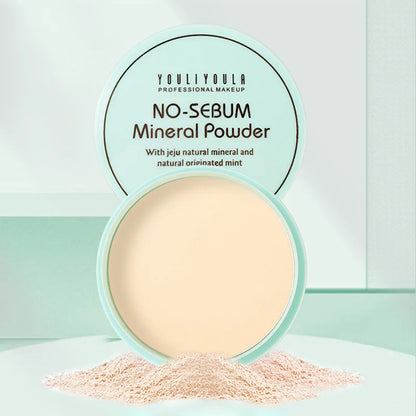 No-Sebum Setting Powder | Waterproof & Sweat-Resistant Oil Control